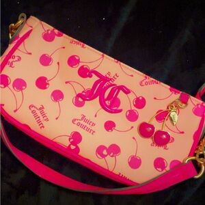 Juicy Couture Pink Cherry Pattern bag